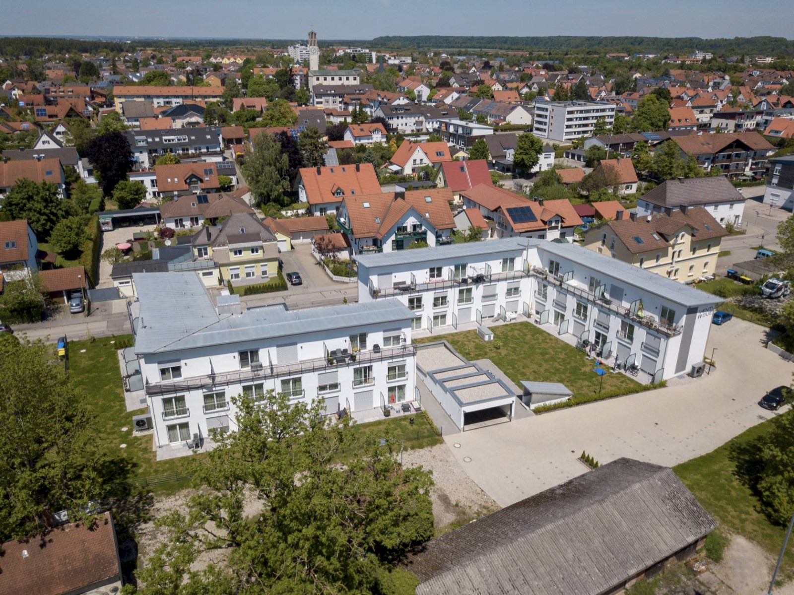 Lage in Kaufering